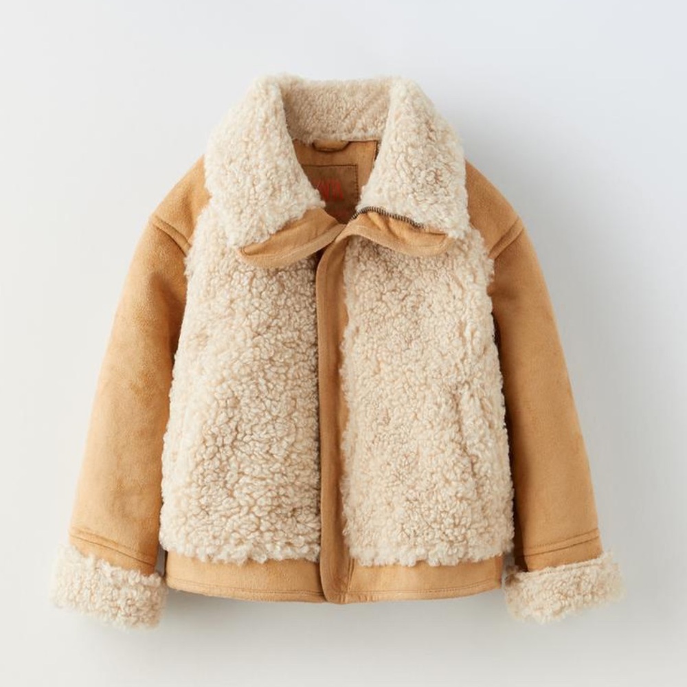 TODDLER DOUBLE-FACED FLEECE LINED JACKET ZARA